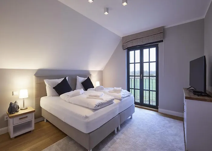 Hébergement de vacances Reetland Am - Luxus Reetdachvilla Mit 3 Schlafzimmern, Sauna Und Kamin F11 *