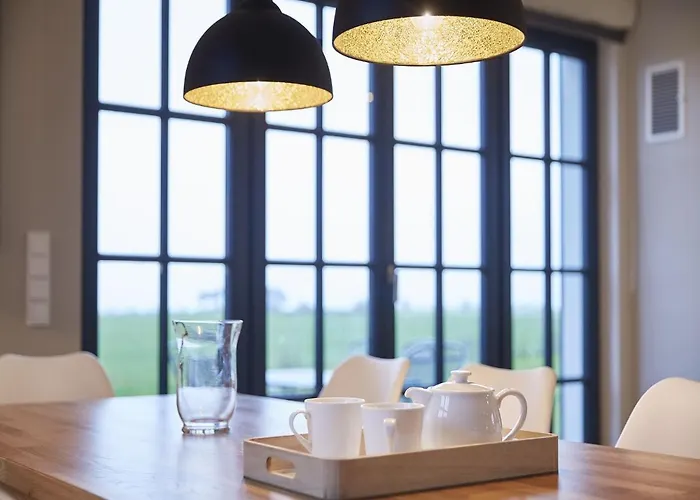 Hébergement de vacances Reetland Am - Luxus Reetdachvilla Mit 3 Schlafzimmern, Sauna Und Kamin F11 Dranske