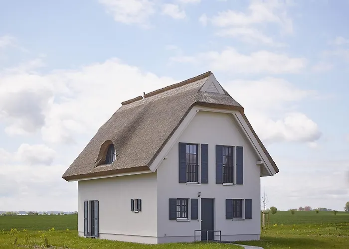 Hébergement de vacances Reetland Am - Luxus Reetdachvilla Mit 3 Schlafzimmern, Sauna Und Kamin F11